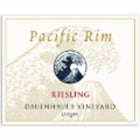 Pacific Rim Dauenhauer Vineyard Riesling 2007 Front Label