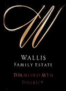 Wallis Family  Estate Diamond Mountain Cabernet Sauvignon 2006 Front Label