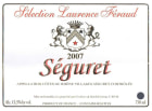 Domaine du Pegau Seguret 2007 Front Label