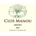 Clos Manou  2007 Front Label