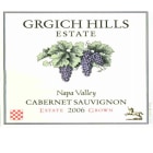 Grgich Hills Estate Cabernet Sauvignon (375ML half-bottle) 2006 Front Label