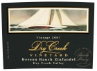 Dry Creek Vineyard Beeson Ranch Zinfandel 2007 Front Label