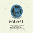 Sausal Winery Private Reserve Zinfandel 2007 Front Label