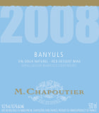 M. Chapoutier Banyuls (500ML) 2008 Front Label