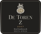 De Toren Z 2007 Front Label