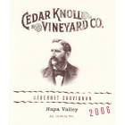 Cedar Knoll Cabernet Sauvignon 2006 Front Label