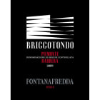 Fontanafredda Briccotondo Barbera 2009 Front Label