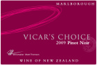 Saint Clair Vicar's Choice Pinot Noir 2009 Front Label