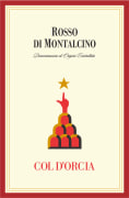 Col d'Orcia Rosso di Montalcino 2008 Front Label