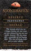 Stonehaven Reserve Shiraz 1996 Front Label