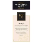 Wyndham Bin 555 Shiraz 2008 Front Label