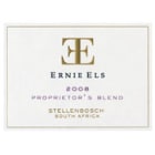 Ernie Els Proprietor's Blend 2008 Front Label