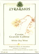 Lyrarakis Cuvee Grande Colline 2008 Front Label