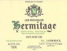 Domaine Marc Sorrel Hermitage Les Rocoules 2012 Front Label