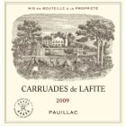 Carruades de Lafite  2009 Front Label
