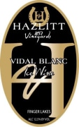 Hazlitt 1852 Vineyards  Vidal Blanc Ice Wine 2010 Front Label