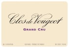 Domaine de la Vougeraie Clos de Vougeot Grand Cru 2009 Front Label