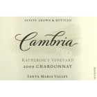 Cambria Katherine's Vineyard Chardonnay (half-bottle) 2009 Front Label
