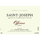 Jean-Louis Chave Selection Saint-Joseph Offerus 2007 Front Label