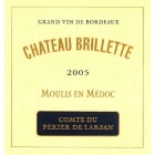 Chateau Brillette Moulis en Medoc (1.5 Liter Magnum) 2005 Front Label