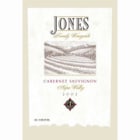 Jones Family Vineyards Cabernet Sauvignon 2002 Front Label