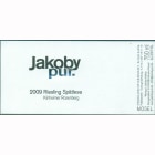 Jakoby-Mathy Kinheimer Rosenberg Riesling Spatlese 2009 Front Label
