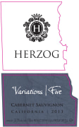 Baron Herzog Variations Five Cabernet Sauvignon 2013 Front Label