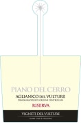 Farnese Piano del Cerro Aglianico del Vulture Riserva 2006 Front Label
