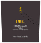 Farnese Vigneti del Salento 'I Muri' Negroamaro 2014 Front Label