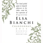 Elsa Bianchi Chardonnay 2011 Front Label