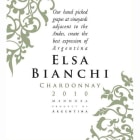 Elsa Bianchi Chardonnay 2010 Front Label