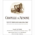 Chateau Ausone Chapelle d'Ausone 2003 Front Label