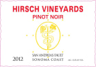 Hirsch San Andreas Fault Pinot Noir (1.5L Magnum) 2012 Front Label