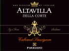 Firriato Altavilla della Corte Cabernet Sauvignon 2014 Front Label
