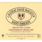 Chateau Pavie Macquin  2003 Front Label