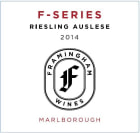 Framingham F-Series Riesling Auslese 2014 Front Label