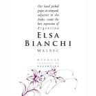 Elsa Bianchi Malbec 2012 Front Label