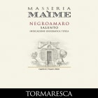 Tormaresca Masseria Maime Negroamaro Salento 2005 Front Label