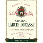 Chateau Larcis-Ducasse  2010 Front Label