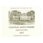 Chateau Saint-Pierre  2005 Front Label