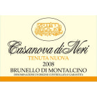 Casanova di Neri Brunello di Montalcino Tenuta Nuova 2008 Front Label