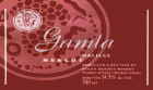 Gamla Merlot (OU Kosher) 2012 Front Label