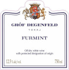 Grof Degenfeld Tokaji Dry Furmint 2015 Front Label