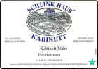 Schlink Haus Kabinett Nahe 2011 Front Label