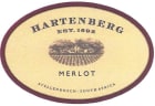 Hartenberg Merlot 2013 Front Label