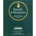 Caparzo Brunello di Montalcino 1990 Front Label