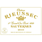 Chateau Rieussec Sauternes 2010 Front Label