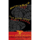Switchback Ridge Old Vine Block Peterson Family Vineyard (Magnum) 2008 Front Label
