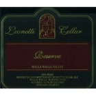Leonetti Reserve 2000 Front Label