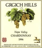 Grgich Hills Estate Chardonnay (half-bottle) 1995 Front Label